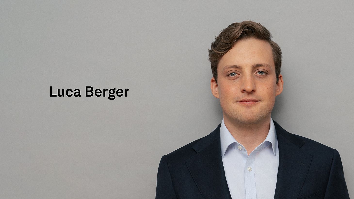 Dr. rer. nat., M.Sc. Luca Berger Dr. rer. nat., M.Sc. Luca Berger