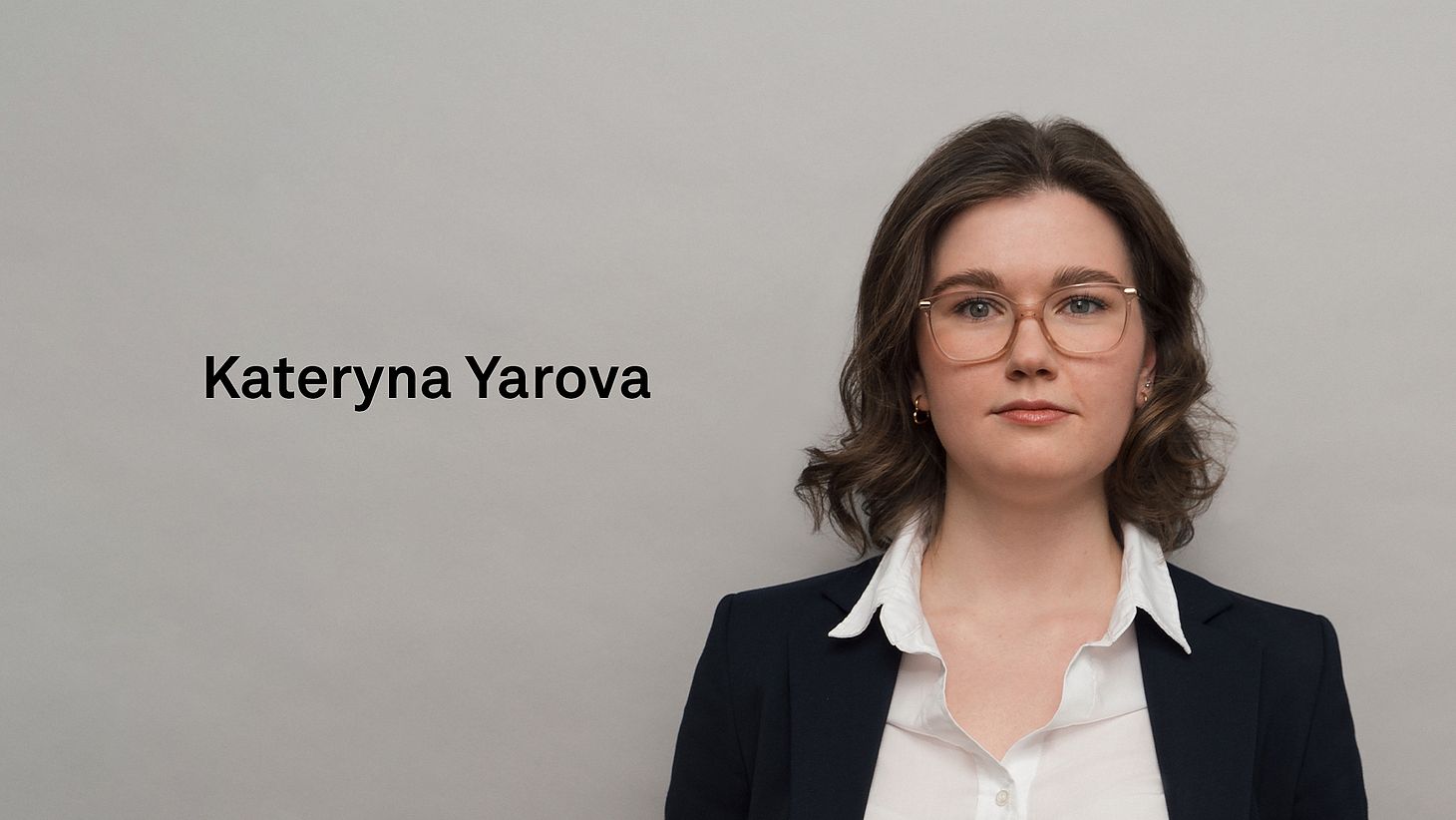 Dr. rer. nat., M.Sc. (Biology), B.Sc. (Biochemistry) Kateryna Yarova Dr. rer. nat., M.Sc. (Biology), B.Sc. (Biochemistry) Kateryna Yarova