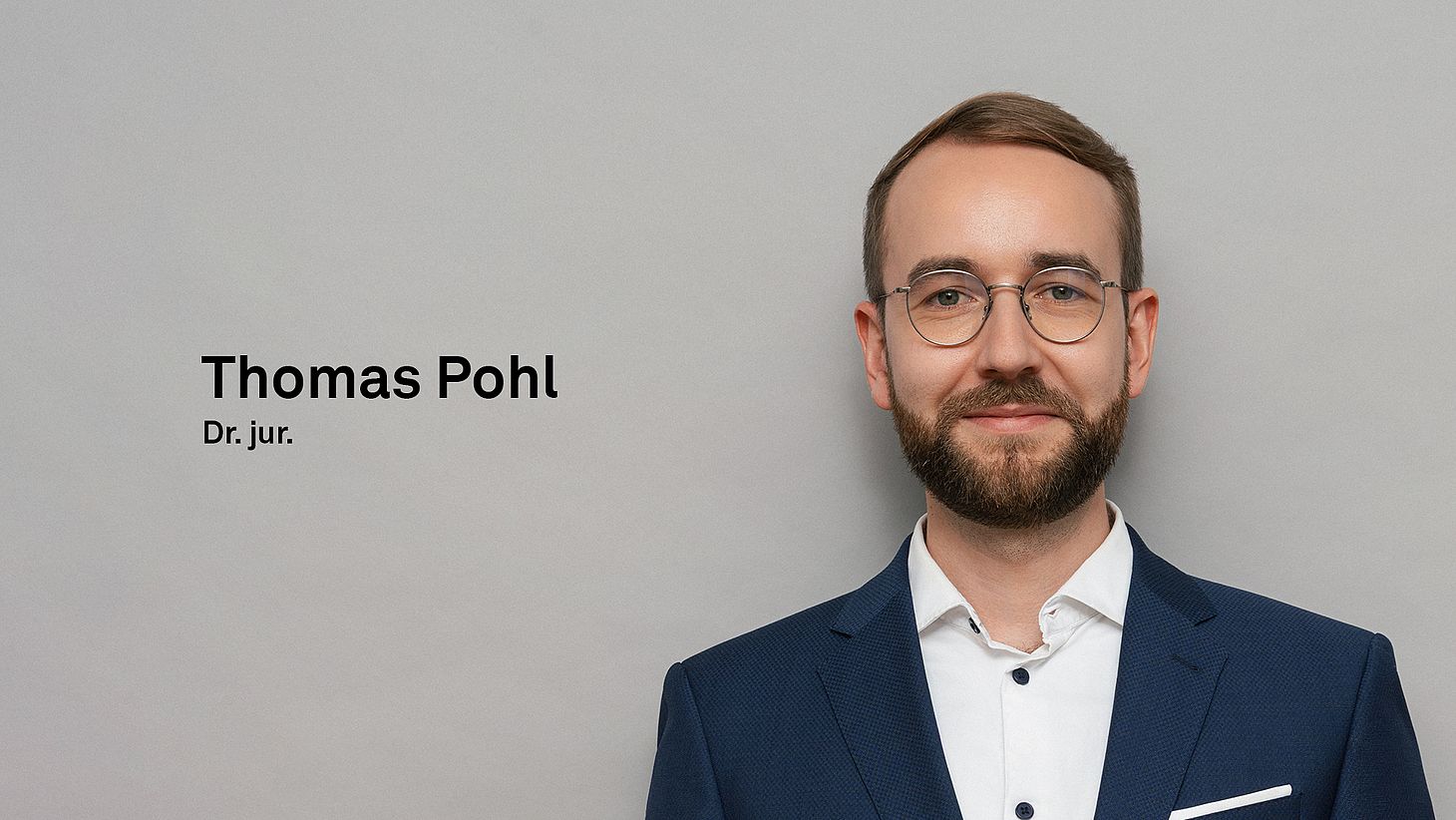 Dr. jur. Thomas Pohl Dr. jur. Thomas Pohl